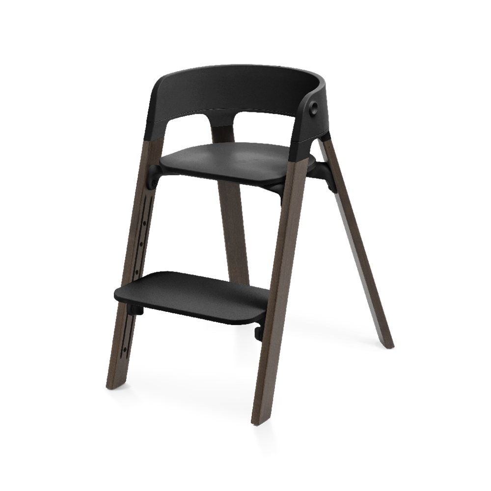 Silla Steps™ Black / Warm Brown | Stokke®