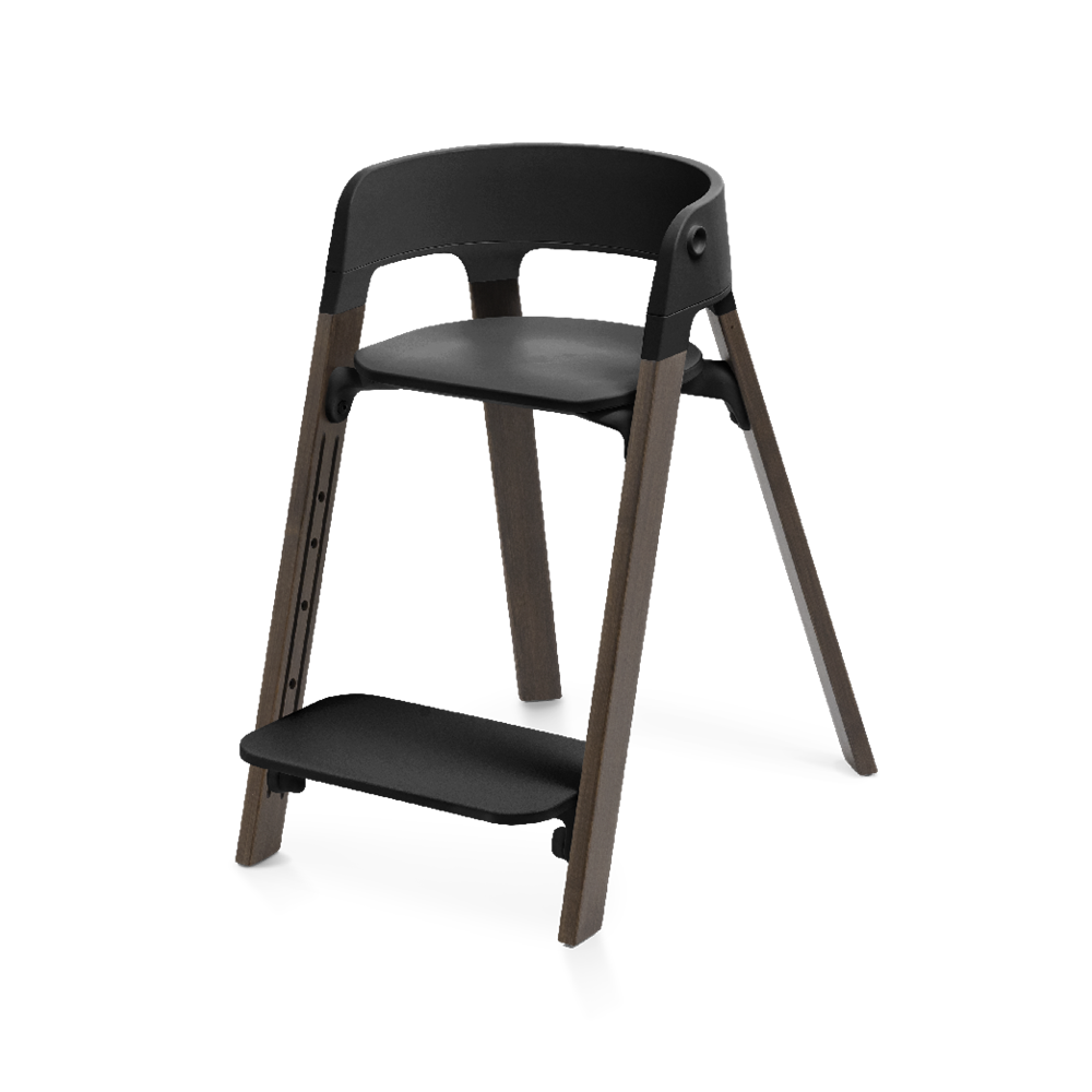 Silla Steps™ Black / Warm Brown | Stokke®