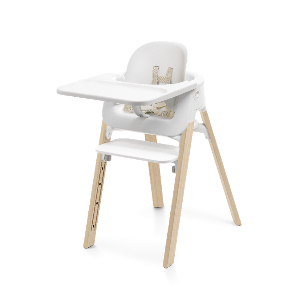 Silla Steps™ White/Natural | Stokke®