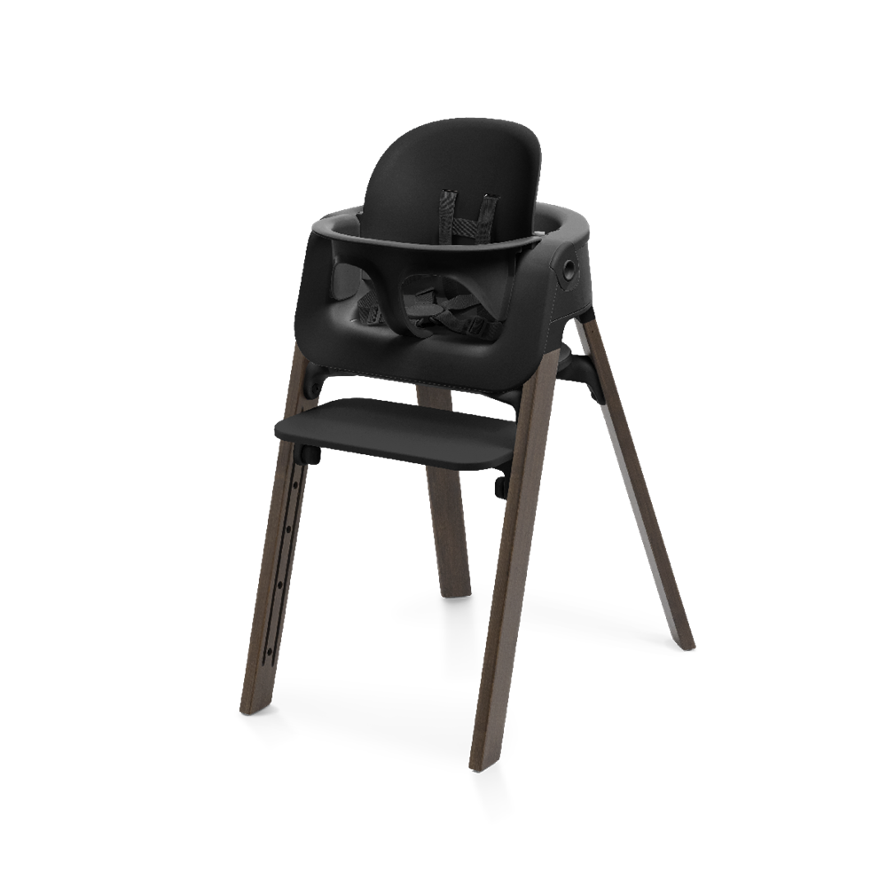 Silla Steps™ Black / Warm Brown | Stokke®