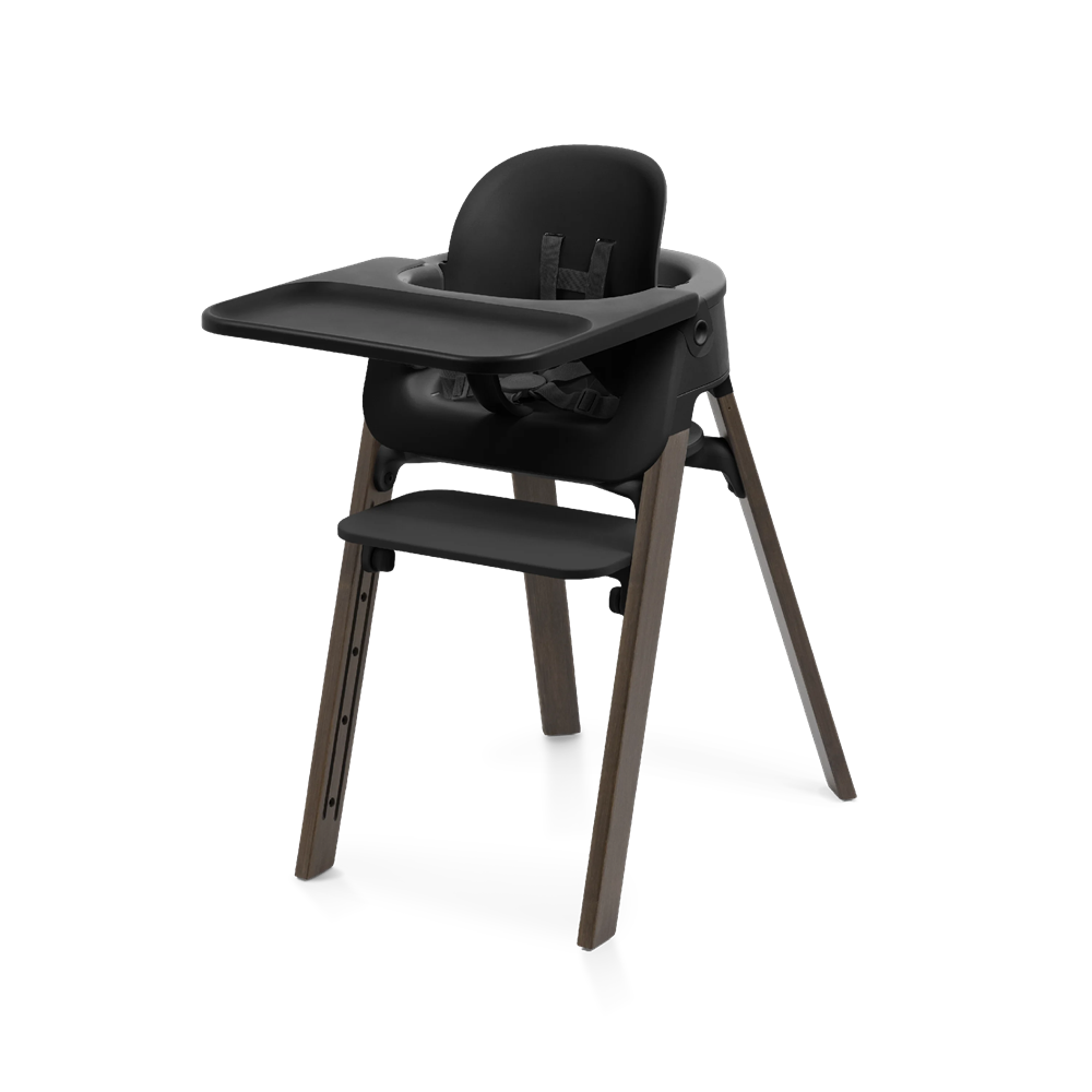 Silla Steps™ Black / Warm Brown | Stokke®