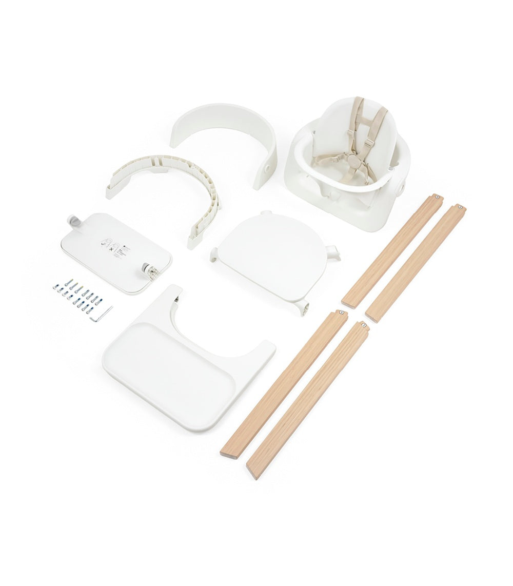 Silla Steps™ White/Natural | Stokke®