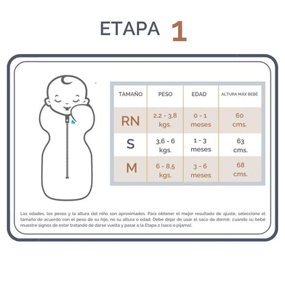 Swaddle UP™ Etapa 1 TOG 1.0 - Oat | Love To Dream