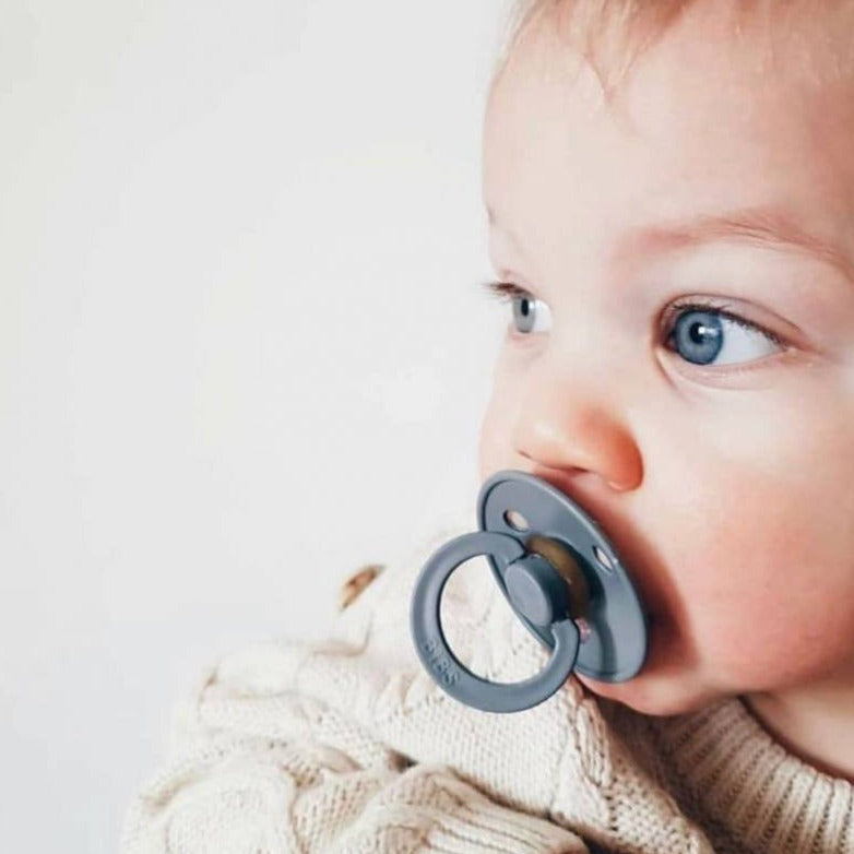 Pack de 2 Chupetes - Iron & Baby Blue | BIBS