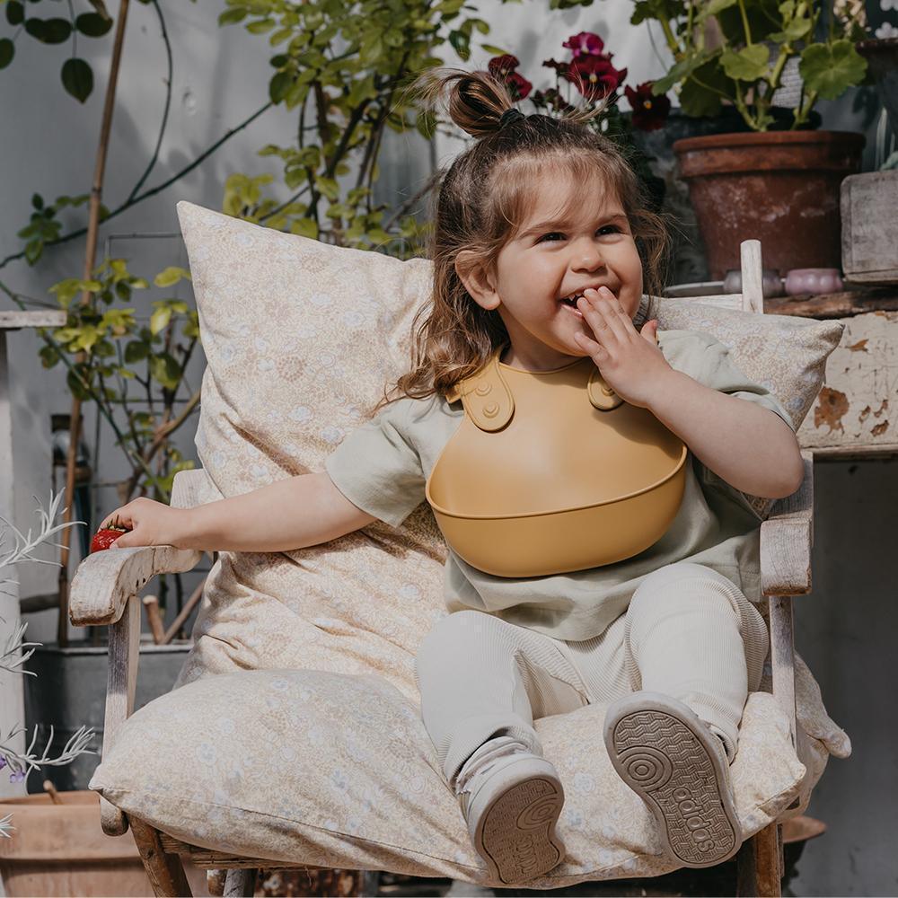 Babero de Silicona - Sage | BIBS