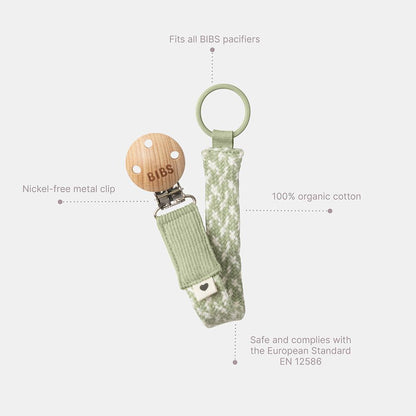 Portachupetes - Sand & Ivory | BIBS