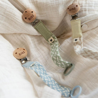Portachupetes - Sand & Ivory | BIBS