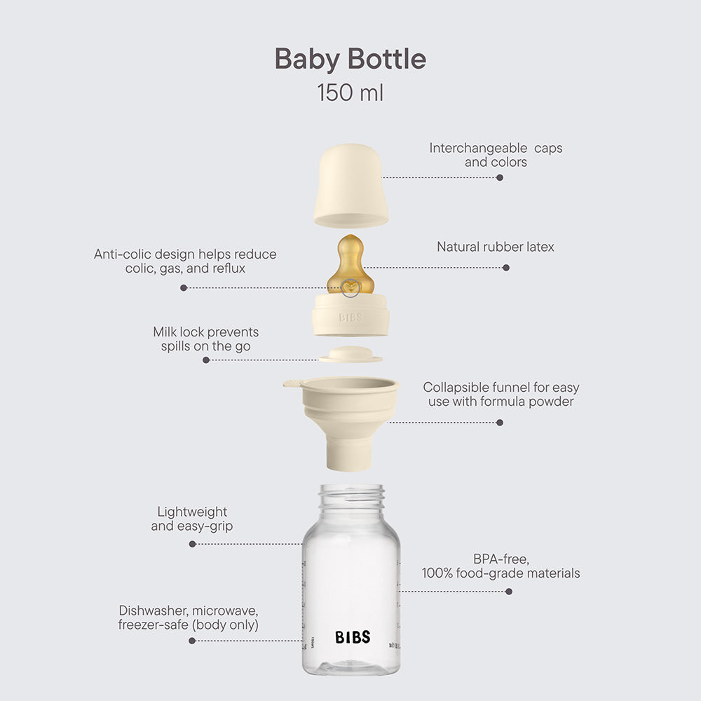 Mamadera 150ml - Ivory | BIBS