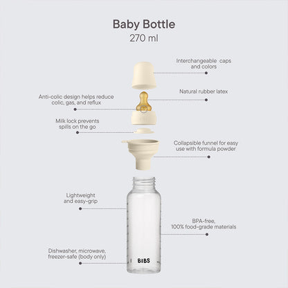 Mamadera 270ml - Ivory | BIBS