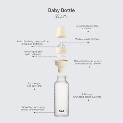 Mamadera 270ml - Ivory | BIBS