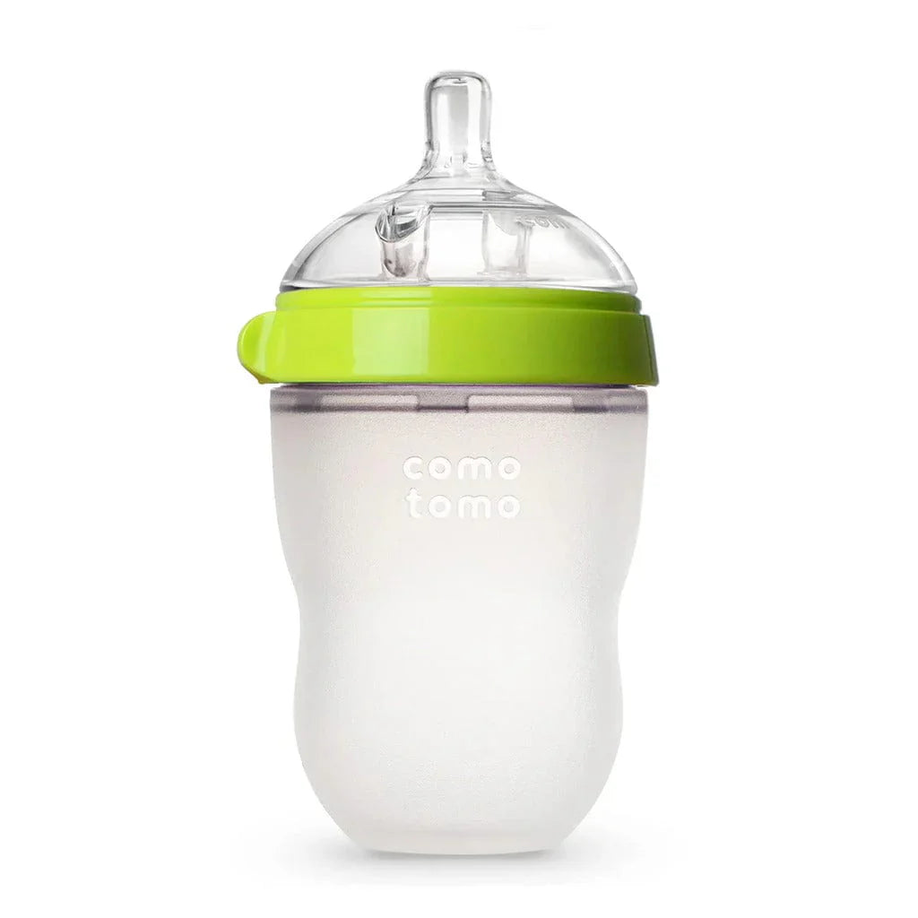 Pack de 2 Mamaderas Comotomo 250ml - Verde | Comotomo