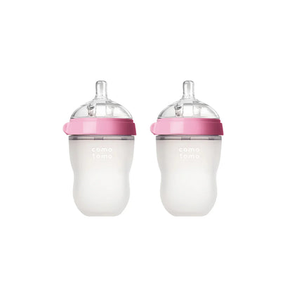 Pack de 2 Mamaderas Comotomo 250ml - Rosado | Comotomo