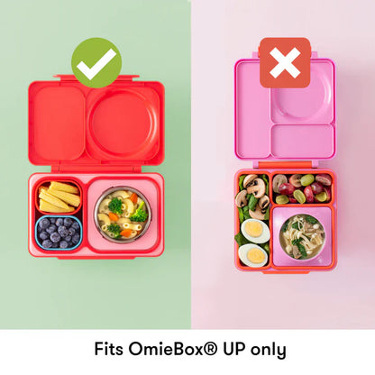 OmieBox UP Dip Containers - Set de Contenedores Herméticos para OmieBox UP® - Pink/Teal | Omie
