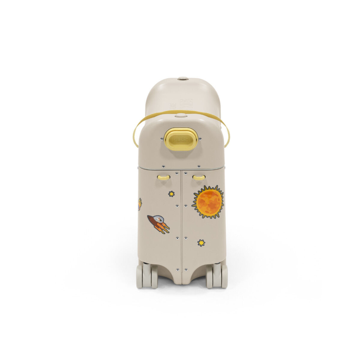 Maleta Infantil y Cama de Viaje JetKids™ BedBox™ - Blanco Lunar | Stokke