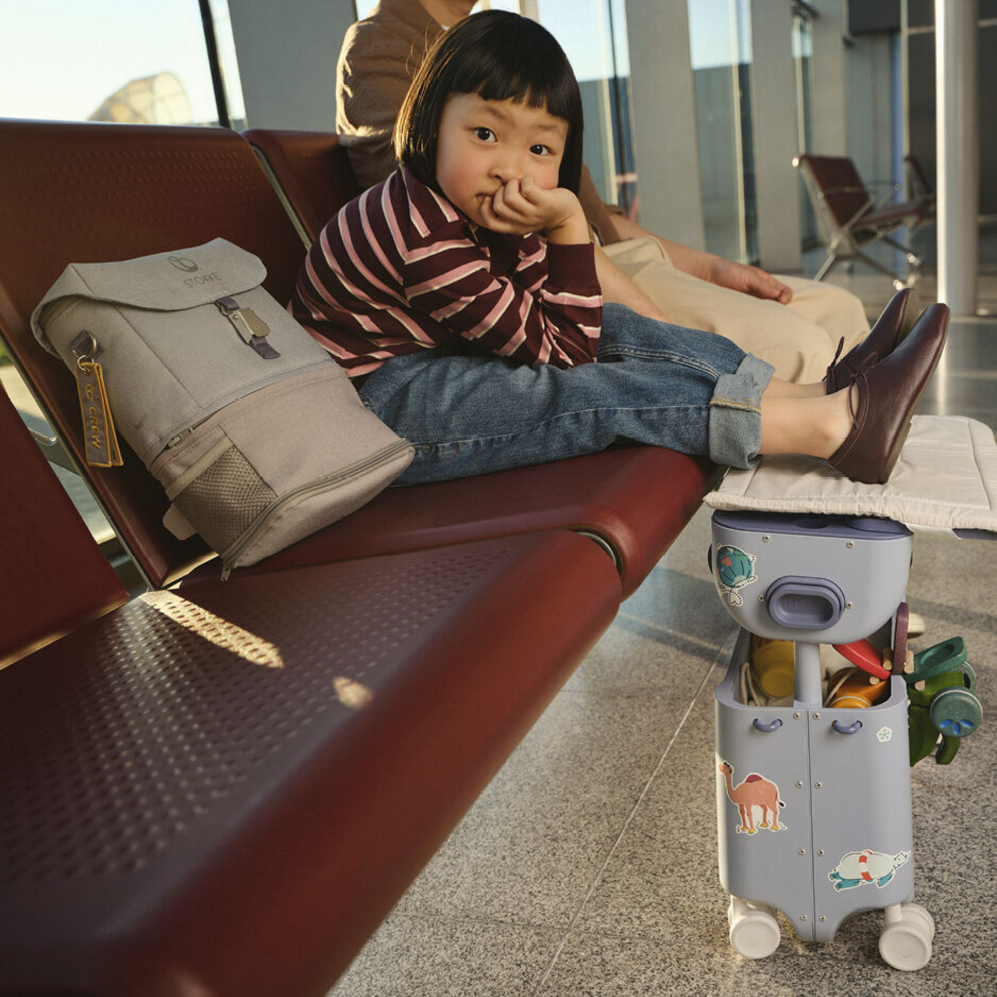 Mochila JetKids™ - Azul Ártico | Stokke