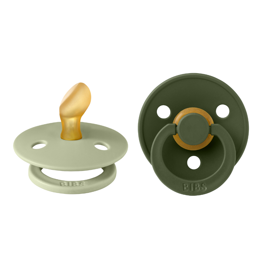 Pack de 2 Chupetes - Sage & Hunter Green | BIBS