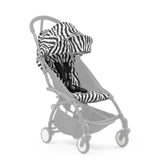 Asiento 6+ para Coche Ultracompacto Stokke® YOYO³ - Cebraᵘˢ | YOYO by Stokke